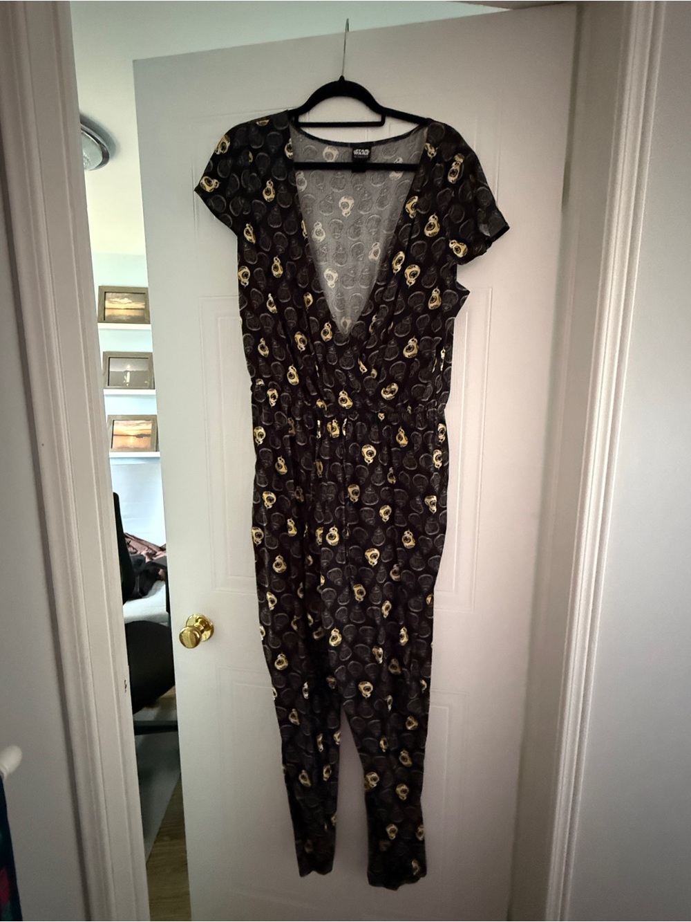 Her Universe Star Wars Black Jumpsuit with Bb-8 Print
